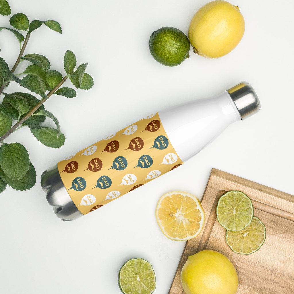 Cool Dad's Super Sleek Steel Water Bottle