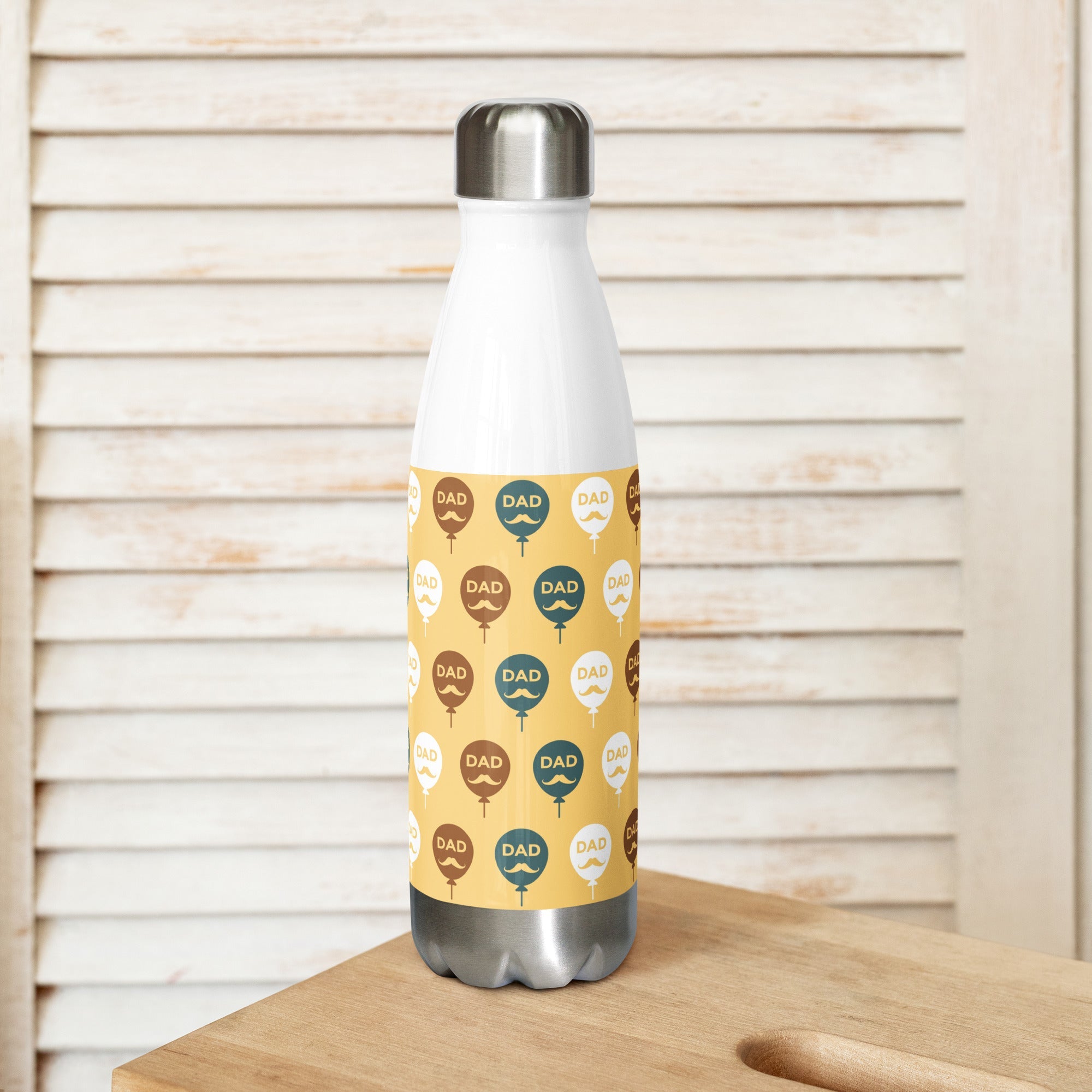 Cool Dad's Super Sleek Steel Water Bottle