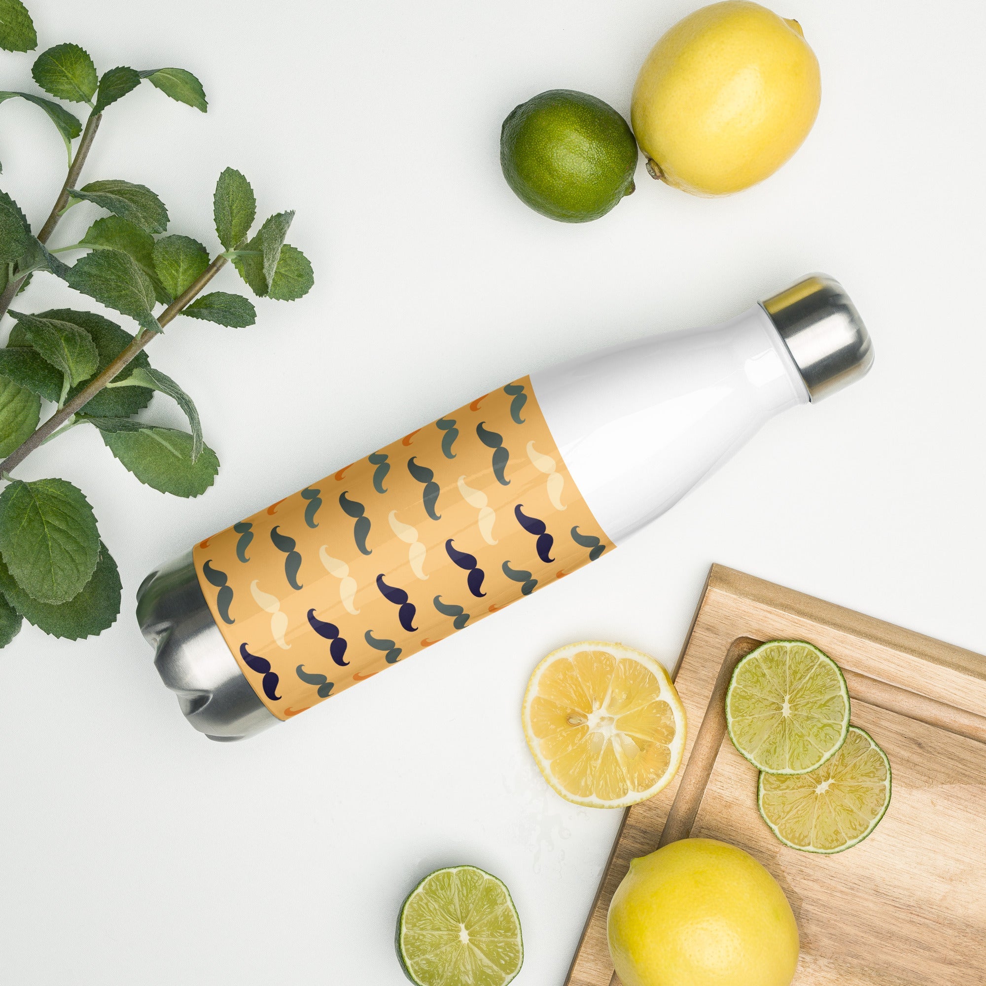 Cool Dad's Super Sleek Steel Water Bottle