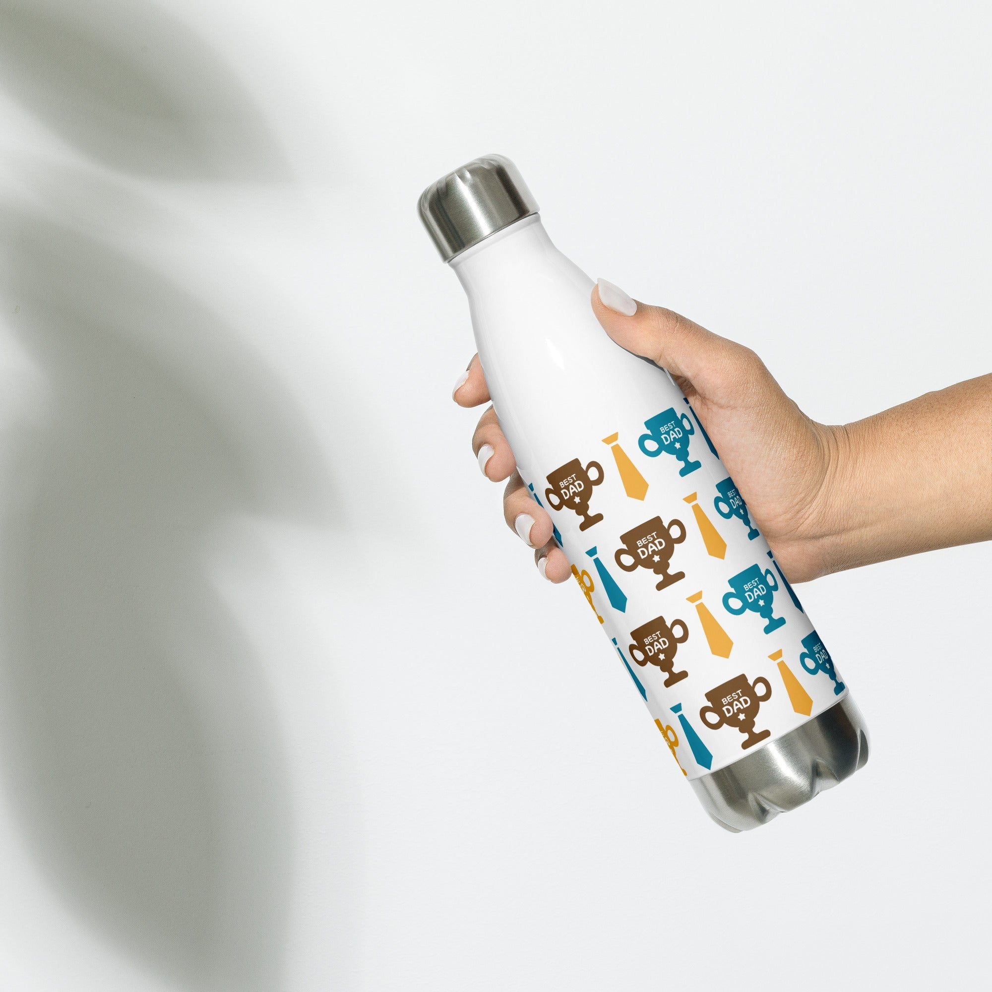 Cool Dad's Super Sleek Steel Water Bottle
