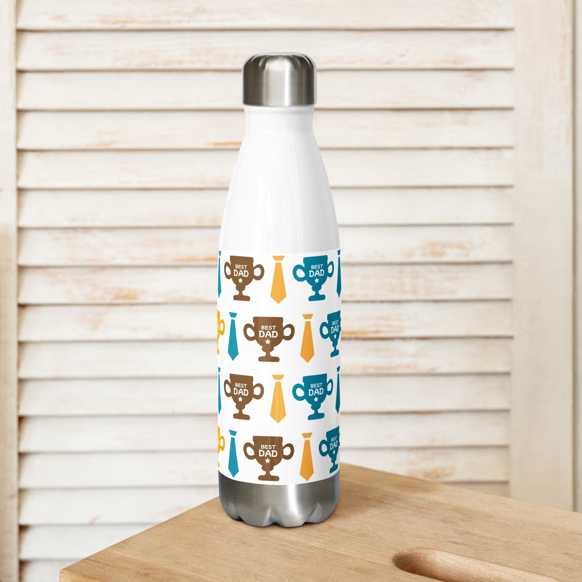Cool Dad's Super Sleek Steel Water Bottle