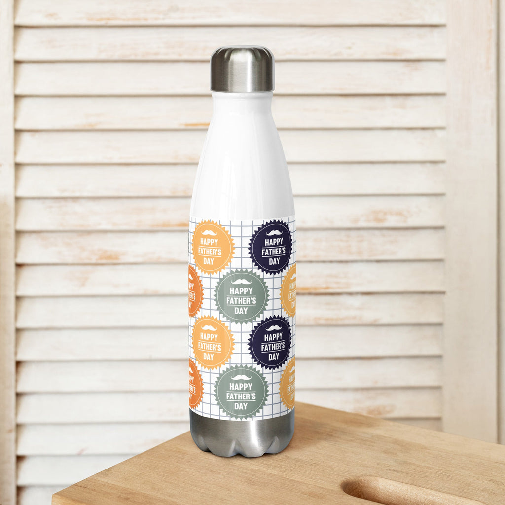 Cool Dad's Super Sleek Steel Water Bottle