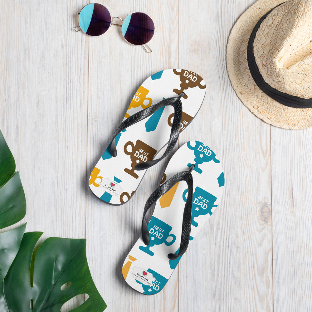 Cool Dad's Beach-Ready Flip Flops