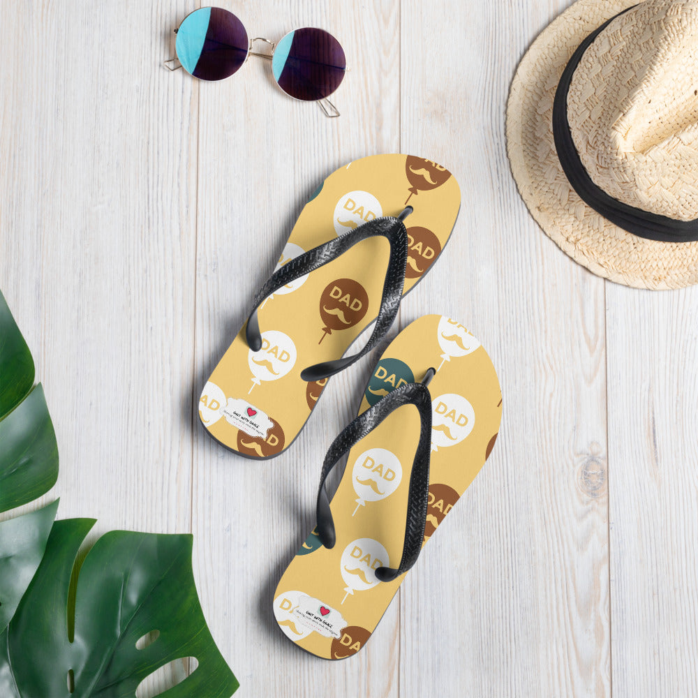Cool Dad's Beach-Ready Flip Flops