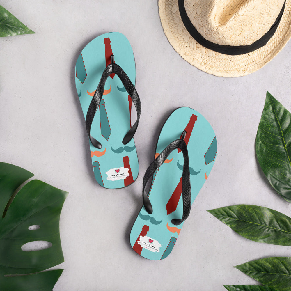 Cool Dad's Beach-Ready Flip Flops