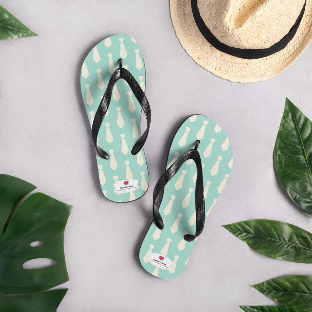 Cool Dad's Beach-Ready Flip Flops