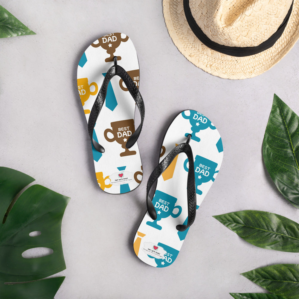 Cool Dad's Beach-Ready Flip Flops
