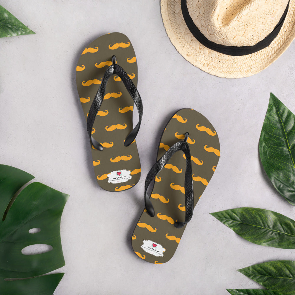 Cool Dad's Beach-Ready Flip Flops