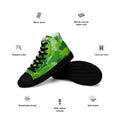 Army Enthusiast Women's High-Top Camouflage Sneakers