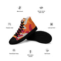 Army Enthusiast Women's High-Top Camouflage Sneakers