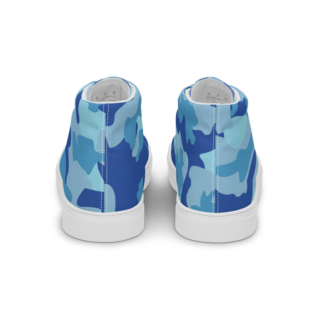 Army Enthusiast Women's High-Top Camouflage Sneakers